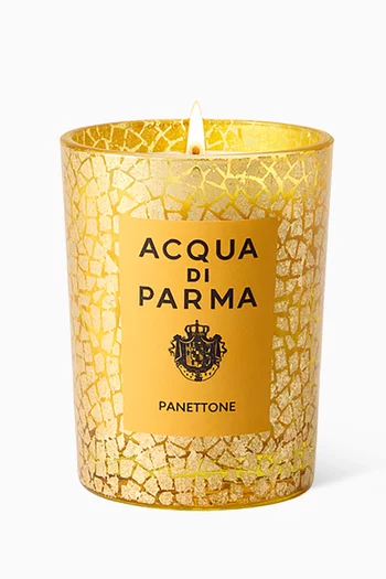 Holiday Collection Panettone Candle, 200g
