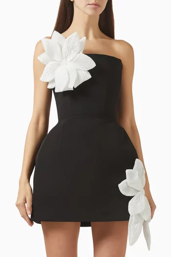 Jasmine Maraya Floral Mini Dress