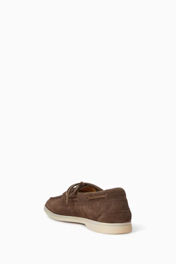 Lio Boat Shoes in Suede