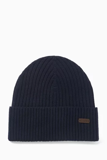 Beanie in Wool-knit