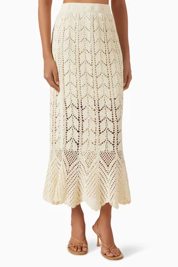Awaken Lace Crochet Skirt
