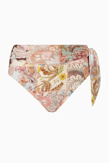 Daylight Tie High-waist Bikini Briefs