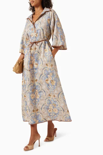 فستان داي لايت بنمط تونيك كتان