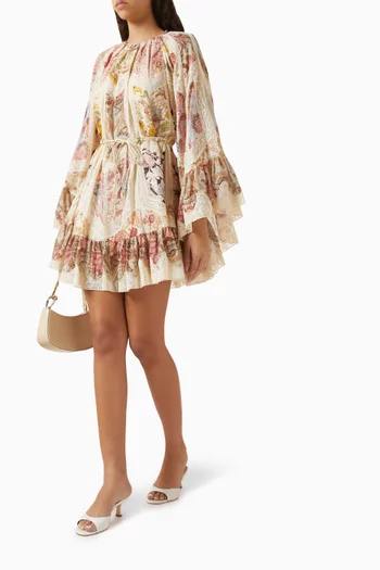 Daylight Flutter Dress in Cotton