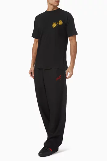 Ruff Rider Pants in Wool-blend