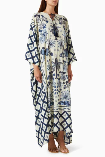 Hand-beaded Mono Kaftan