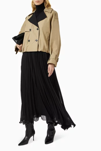 Yasnoel Pleated Skirt in Plissé