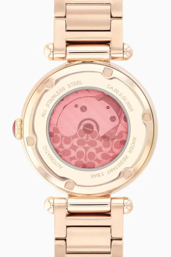 Cary Automatic Stainless Steel Watch, 34mm