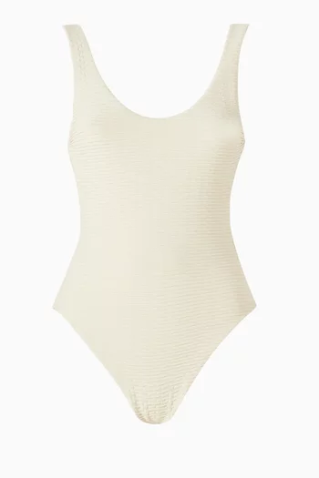 Contour Jacquard One-piece Swimsuit