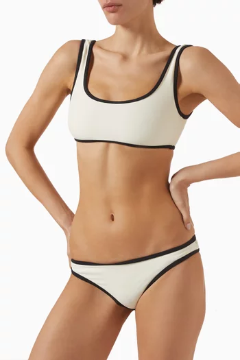 قطعة بيكيني سفلية موست ونتيد قماش غير لامع