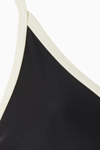 Via Matte Bikini Top