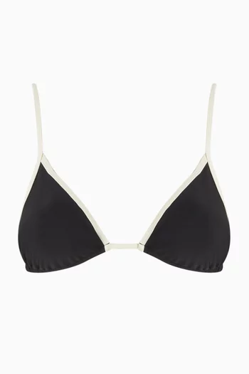 Via Matte Bikini Top