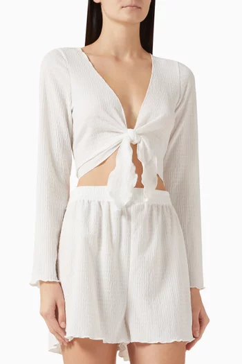 بلوزة دانيا قصيرة