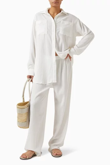 قميص ميكا شفاف