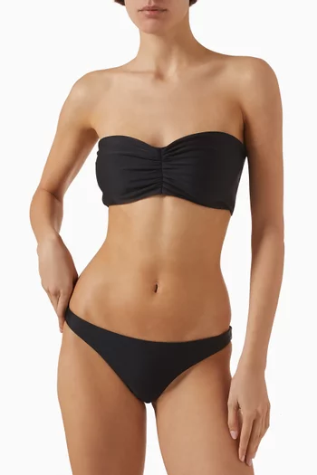 Ava Matte Bandeau Bikini Top