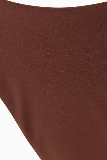 قطعة بيكيني سفلية نيرا قماش غير لامع