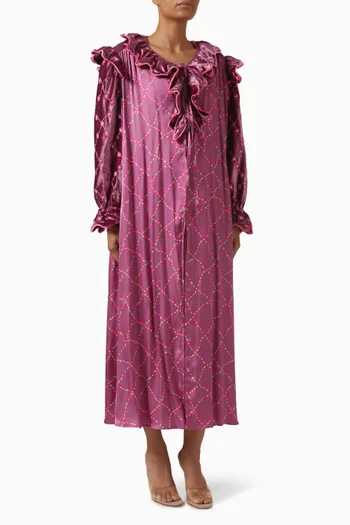 فستان إنفينيت طويل مخمل