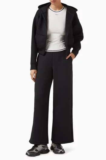 Spacer Zip Through Hoodie