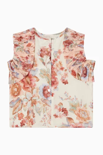 بلوزة اويكن قطن