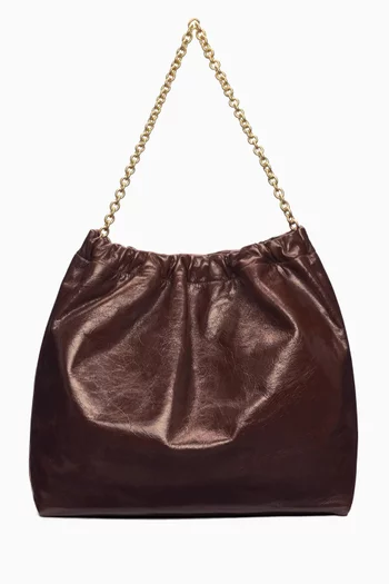 Dahlia Tote Bag in Leather