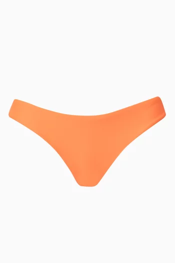 Basic Ruched Teeny Bikini Briefs
