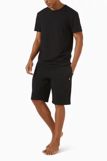 Crew Undershirt in Stretch Cotton, Set of 3