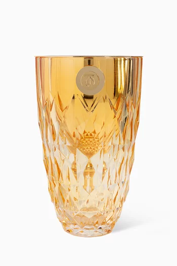 Touch Of Oud Crystal Burner - Amber Gold