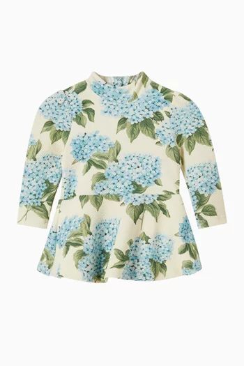 Valentina Floral-print Bodysuit