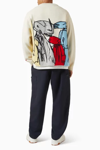 x Futura 2000 Cardigan in Wool