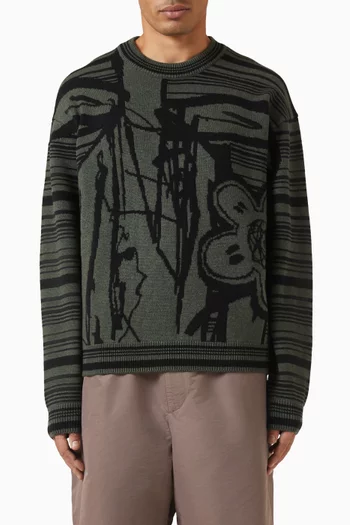 x Futura 2000 Sweater in Wool & Cotton