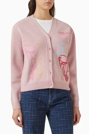 x Futura 2000 Cardigan in Wool