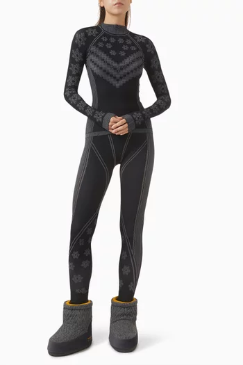 First Layers Half Zip Long Sleeve Top