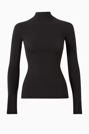 بلوزة بياقة عالية فيتس إيفري بودي