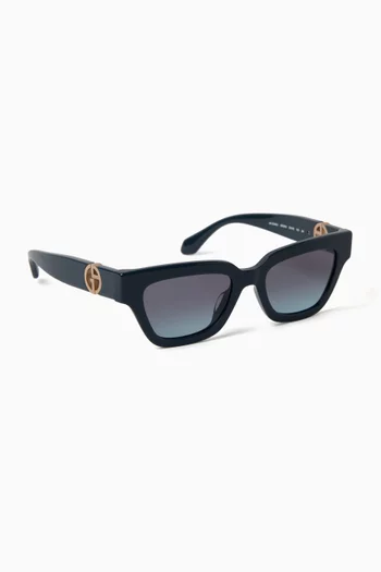 Cat-eye Sunglasses in Acetate