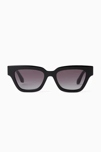Cat-eye Sunglasses in Acetate