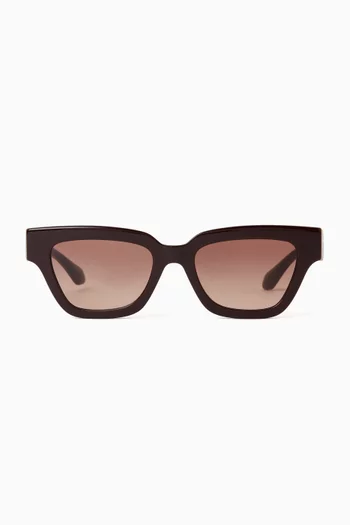 Cat-eye Sunglasses in Acetate