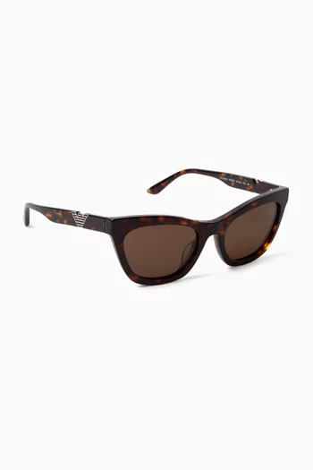 Cat-eye Sunglasses in Acetate