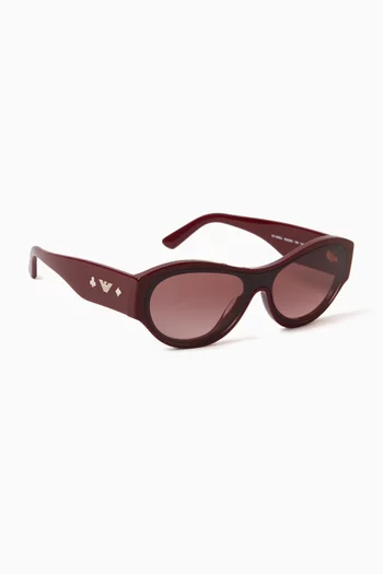 Rectangle Sunglasses in Acetate