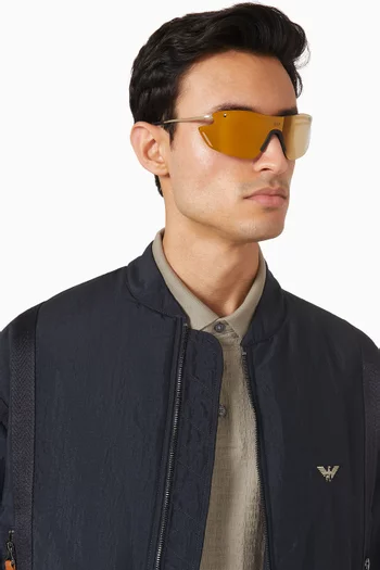 Rycer Sunglasses in Metal