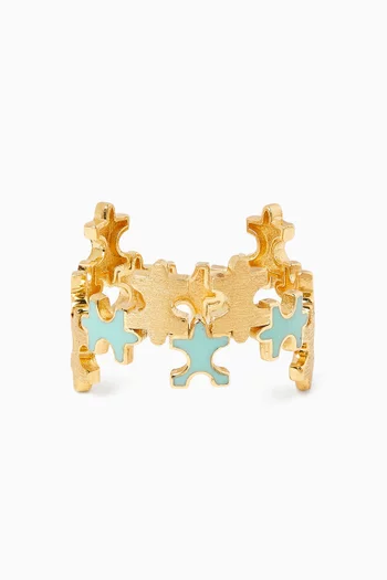 Geometric Ring in 18kt Gold