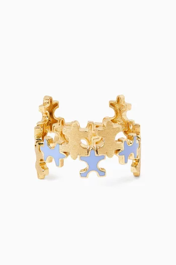Geometric Ring in 18kt Gold