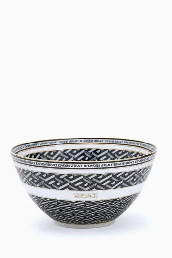 La Greca Signature Bowl in Porcelain