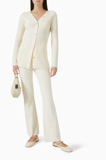 Kick Pants in Crepe-knit