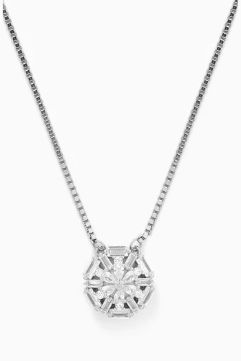 Pendant Charm Necklace in Sterling Silver