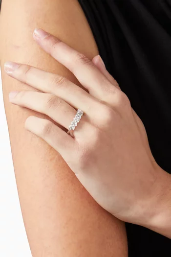 Hope Crystal Ring in Sterling Silver