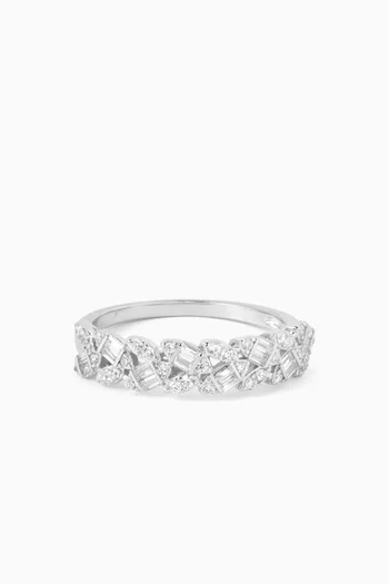 Hope Crystal Ring in Sterling Silver