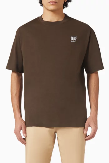 تي شيرت بطبعة قطن عضوي