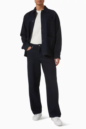 تي شيرت بفتحة رقبة O قطن