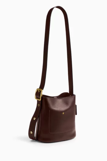 Bleecker 21 Bucket Bag in Leather