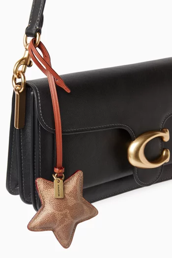 Puffy Star Bag Charm in Signature Canvas